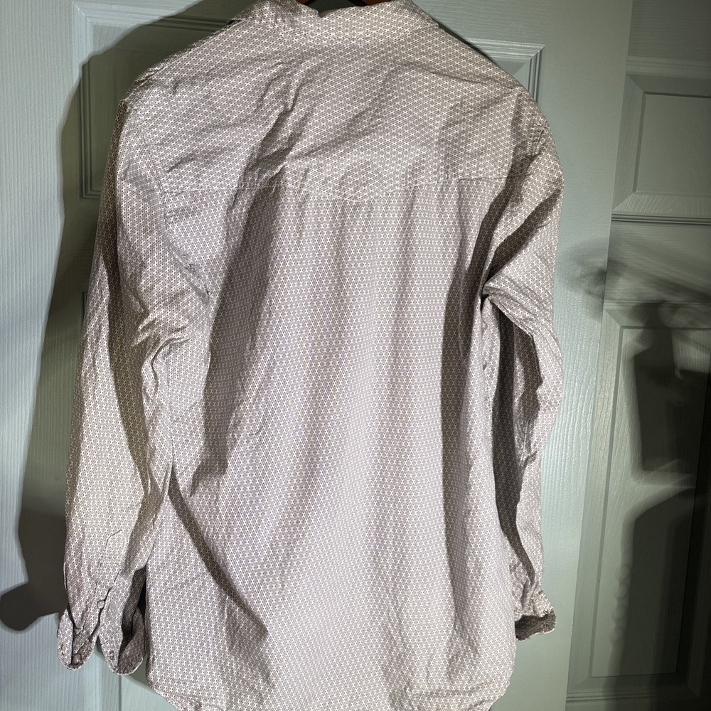 Wrangler 20X Competition Advanced Comfort Long Sleeve Pearl Snap Mens Large Tall - Picture 9 of 14